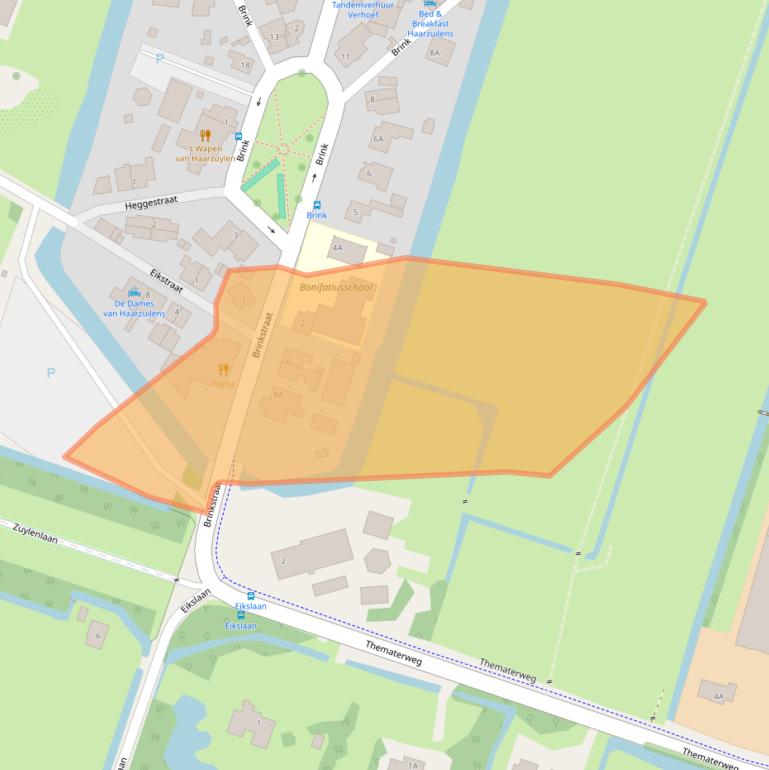Kaart van postcodegebied 3455SK.