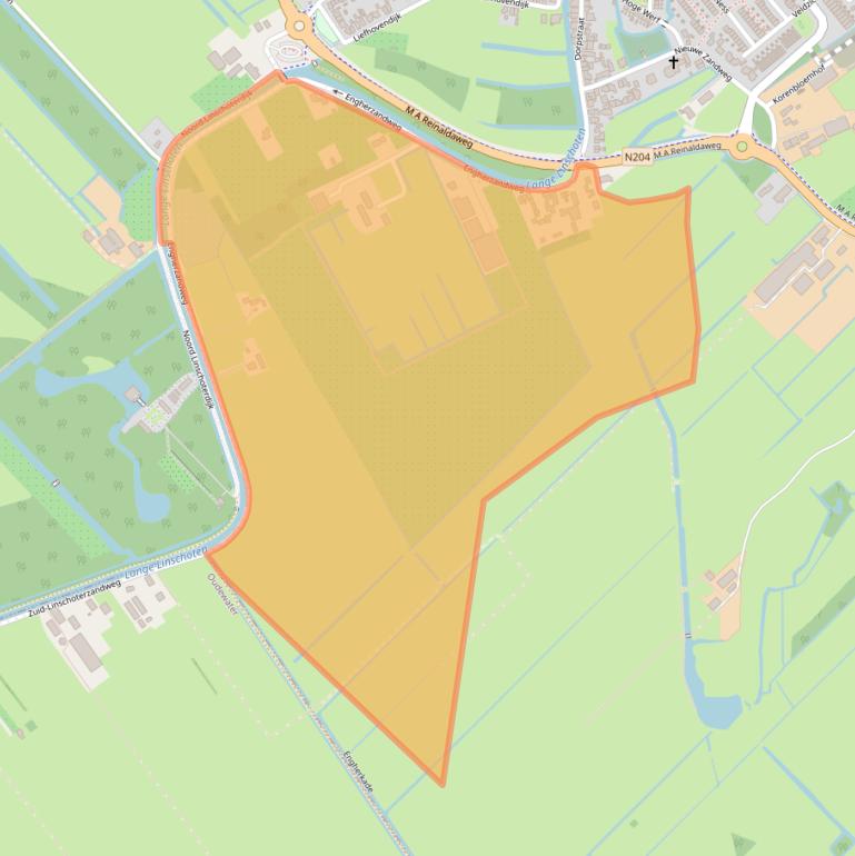 Kaart van postcodegebied 3461AE.