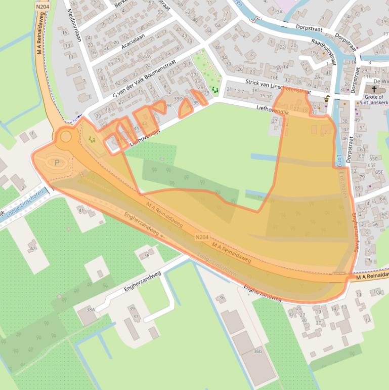 Kaart van postcodegebied 3461EX.