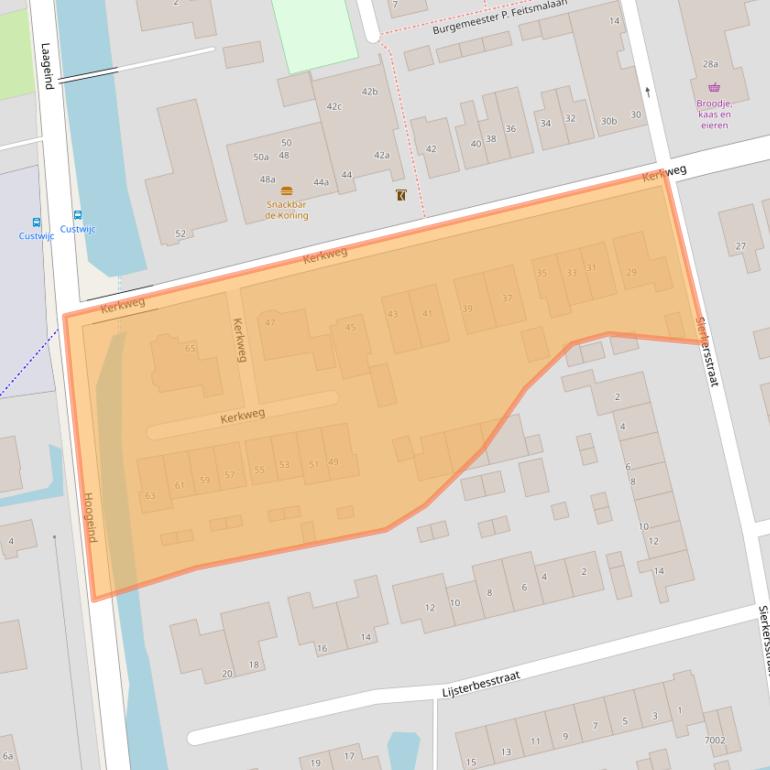 Kaart van postcodegebied 3465JH.