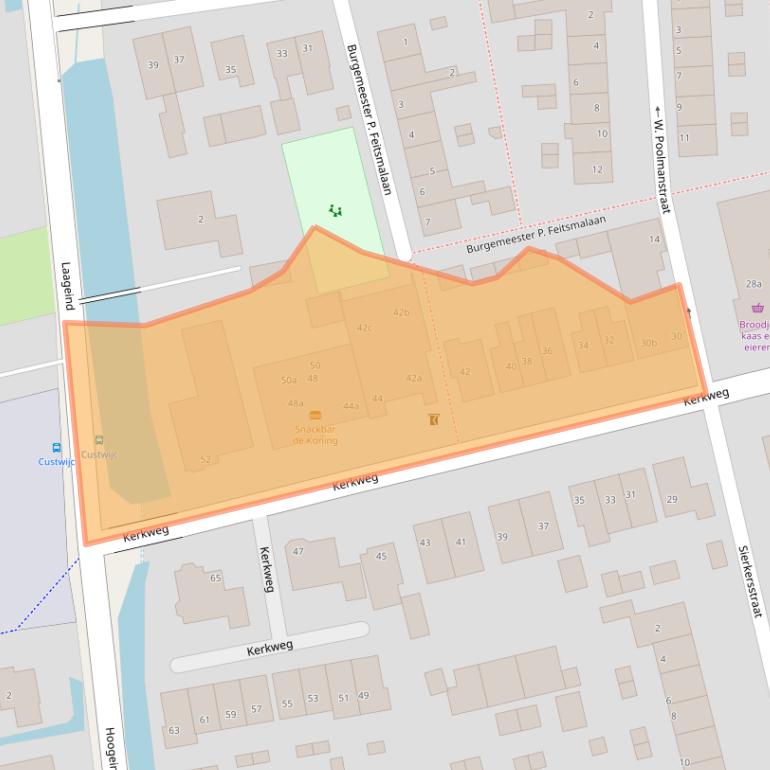 Kaart van postcodegebied 3465JK.