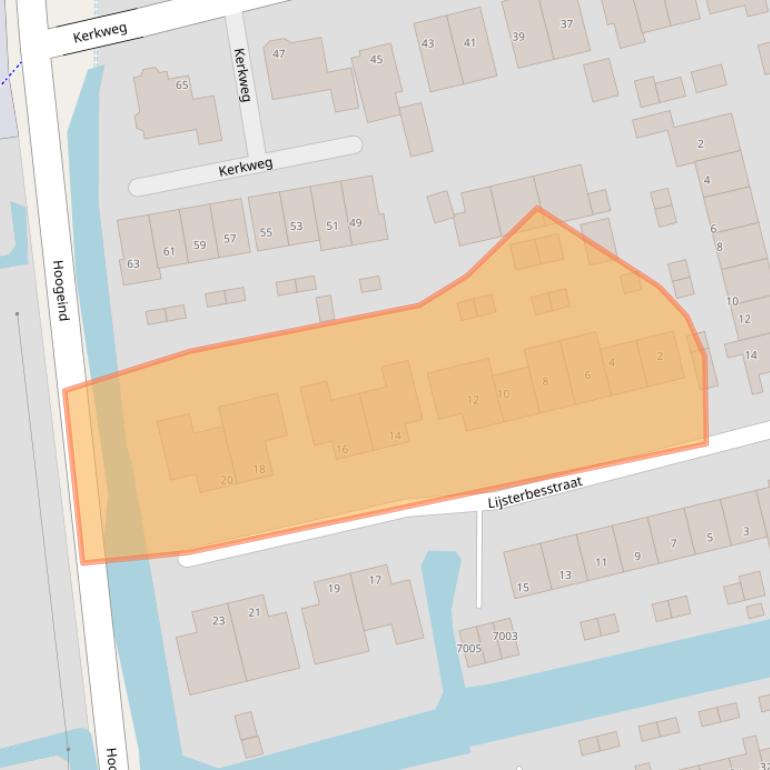 Kaart van postcodegebied 3465JS.