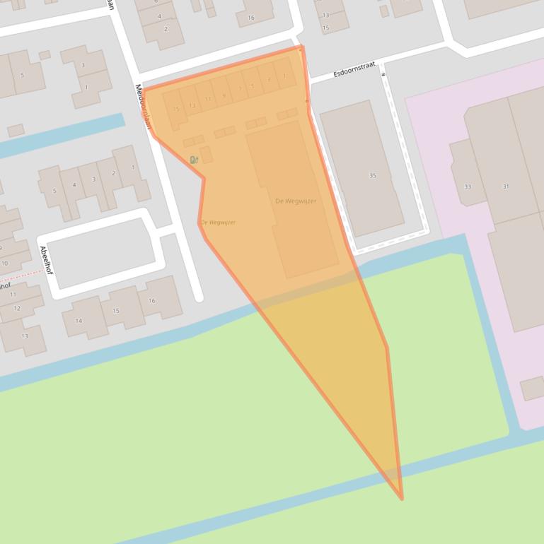 Kaart van postcodegebied 3465TK.