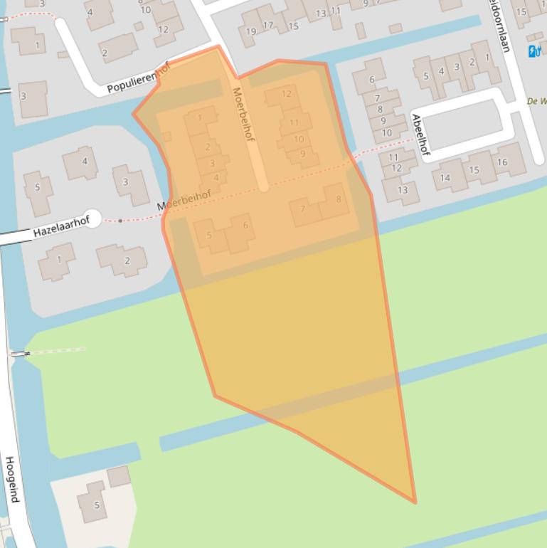 Kaart van postcodegebied 3465TM.