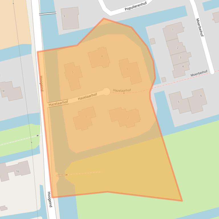 Kaart van postcodegebied 3465TP.