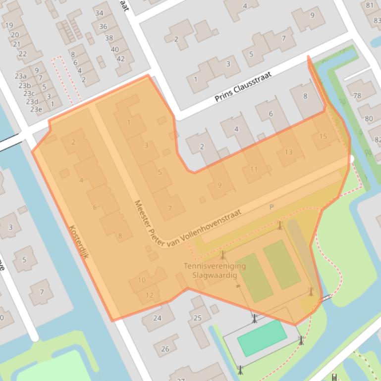 Kaart van postcodegebied 3466LE.