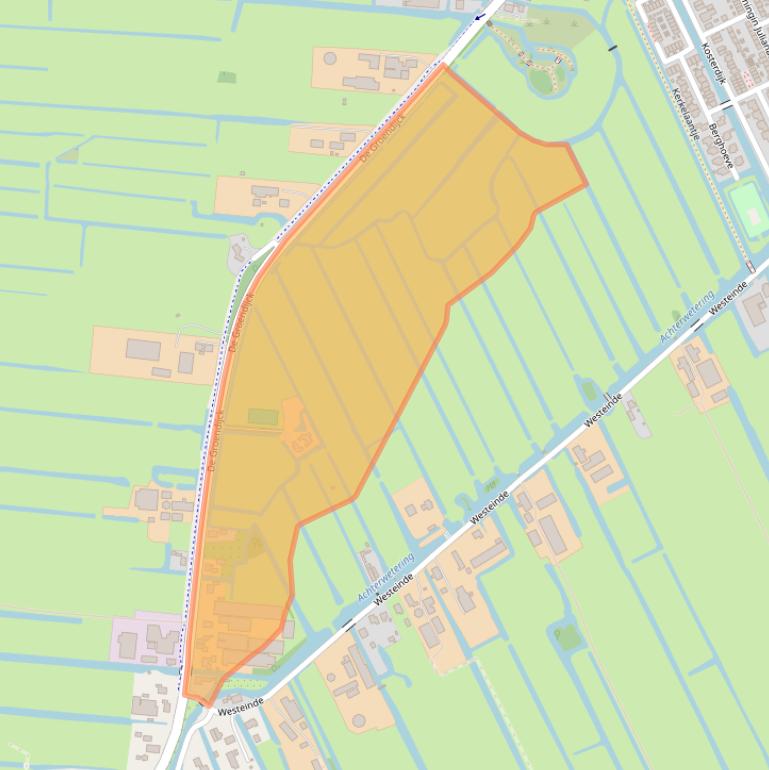 Kaart van postcodegebied 3466NH.