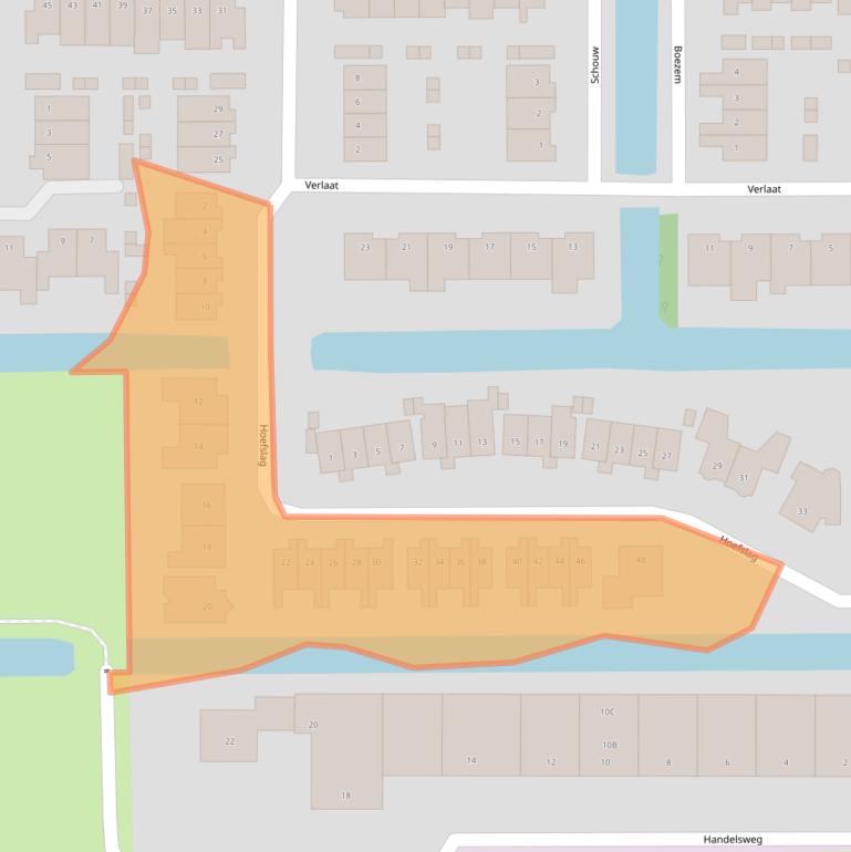 Kaart van postcodegebied 3471AH.