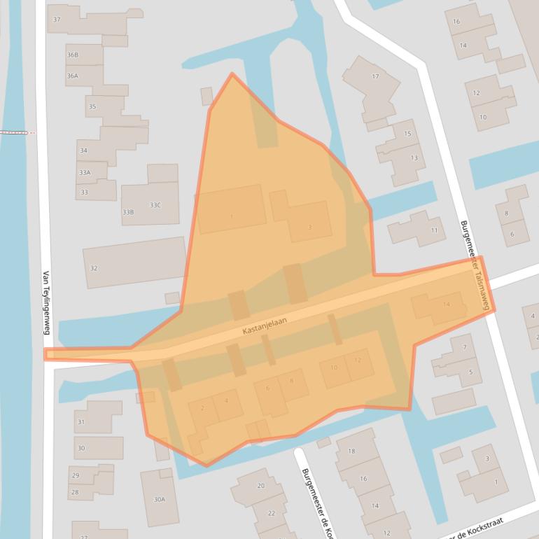 Kaart van postcodegebied 3471CR.