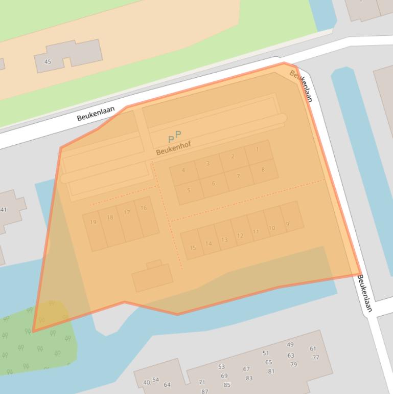 Kaart van postcodegebied 3471CZ.