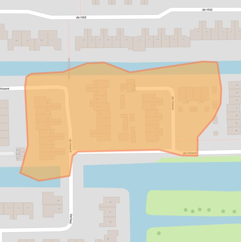 Kaart van postcodegebied 3471DE.