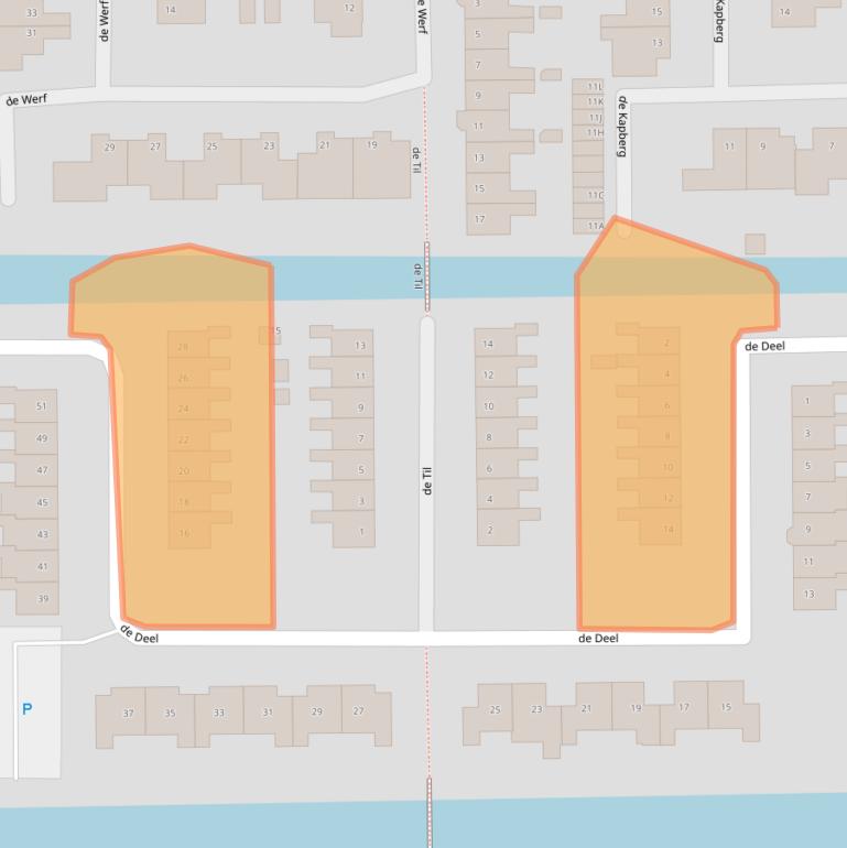Kaart van postcodegebied 3471ER.