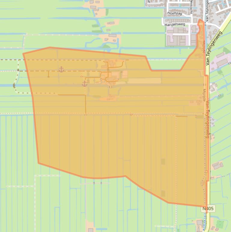 Kaart van postcodegebied 3471GM.
