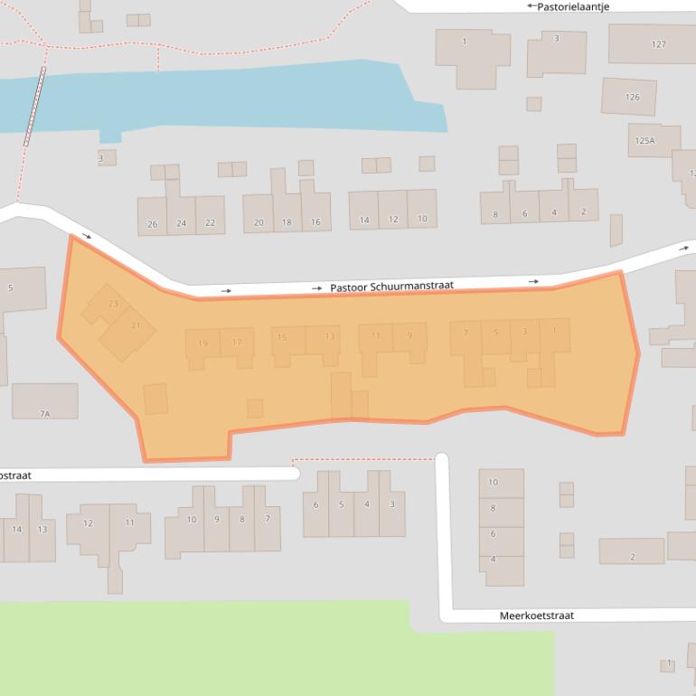 Kaart van postcodegebied 3471XA.
