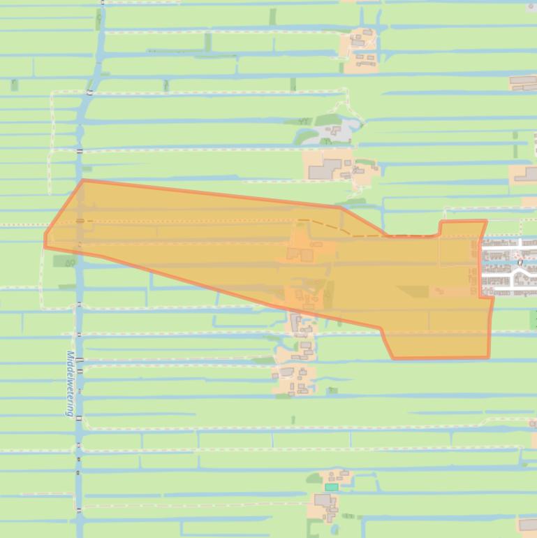 Kaart van postcodegebied 3471XG.