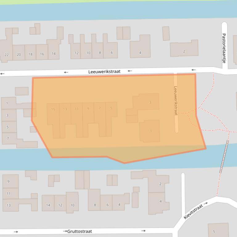 Kaart van postcodegebied 3471XH.