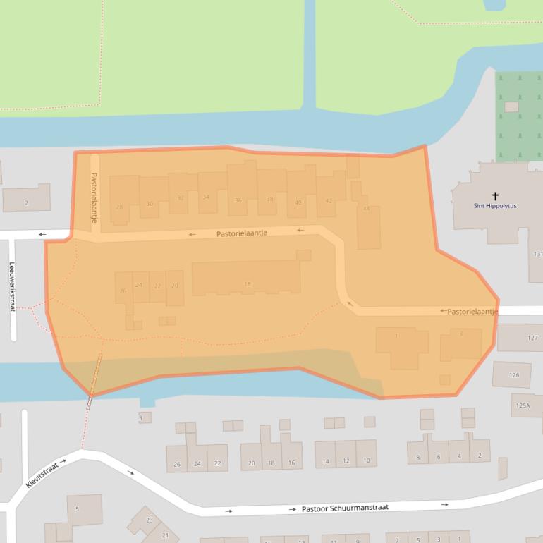 Kaart van postcodegebied 3471XK.