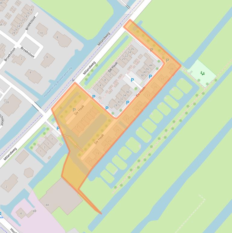 Kaart van postcodegebied 3474GA.