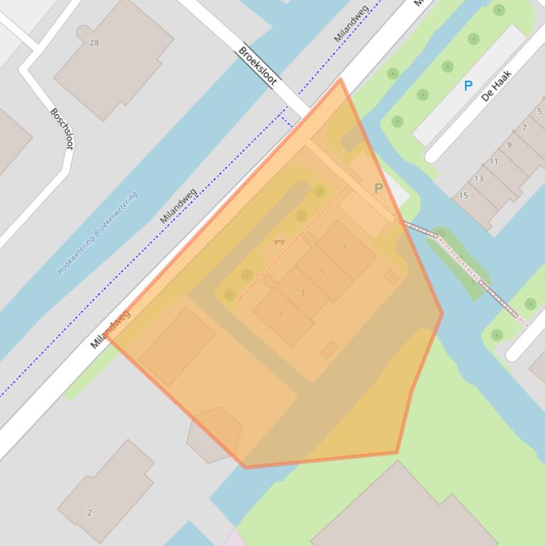 Kaart van postcodegebied 3474GC.