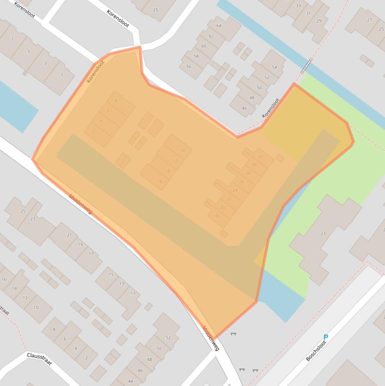 Kaart van postcodegebied 3474HL.