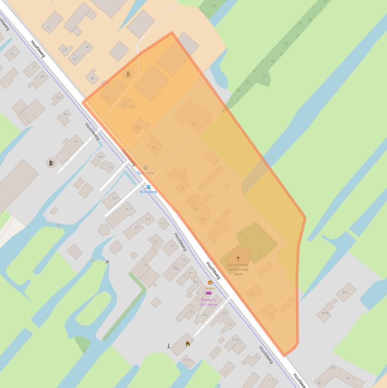 Kaart van postcodegebied 3474JG.