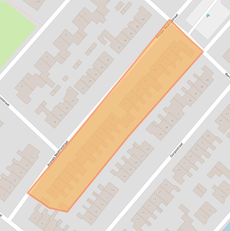 Kaart van postcodegebied 3474JV.