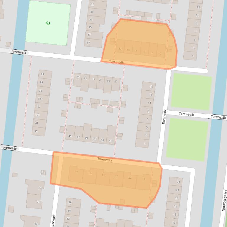 Kaart van postcodegebied 3481DA.