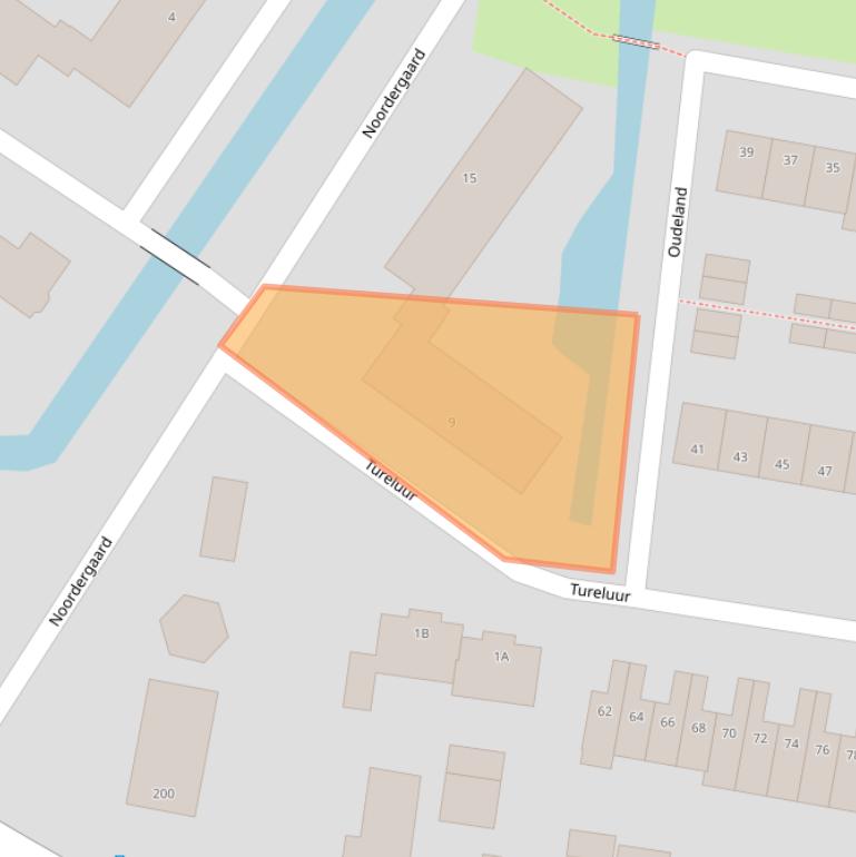 Kaart van postcodegebied 3481DN.