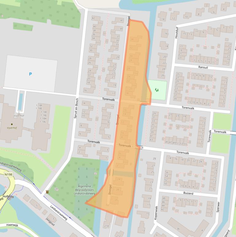 Kaart van postcodegebied 3481DR.