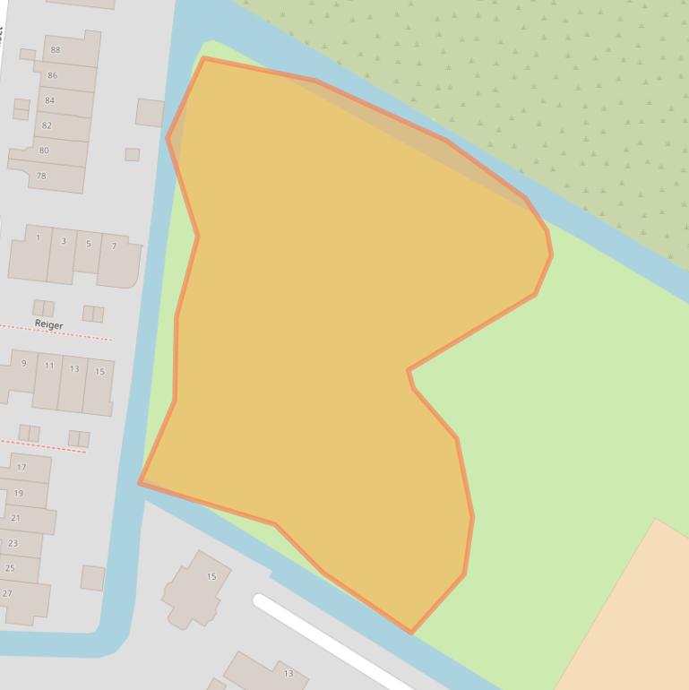 Kaart van postcodegebied 3481DV.