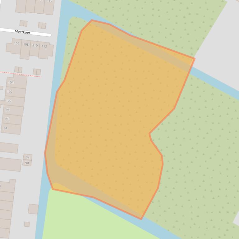 Kaart van postcodegebied 3481DW.