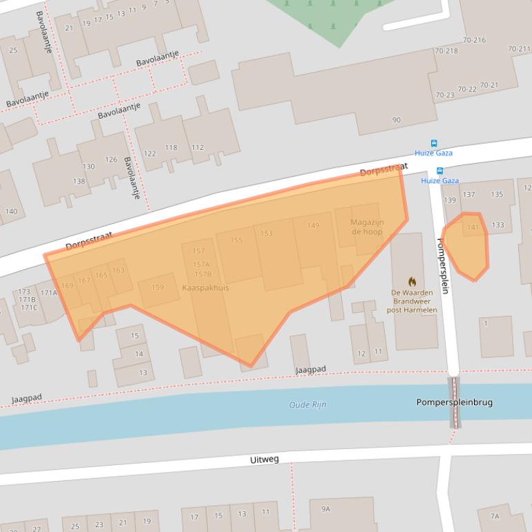 Kaart van postcodegebied 3481ED.