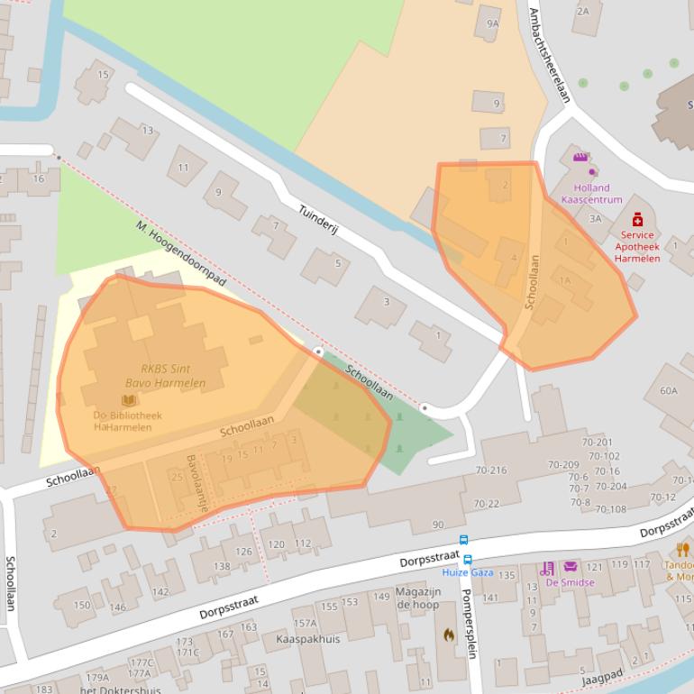 Kaart van postcodegebied 3481GH.