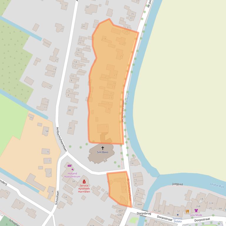 Kaart van postcodegebied 3481GN.