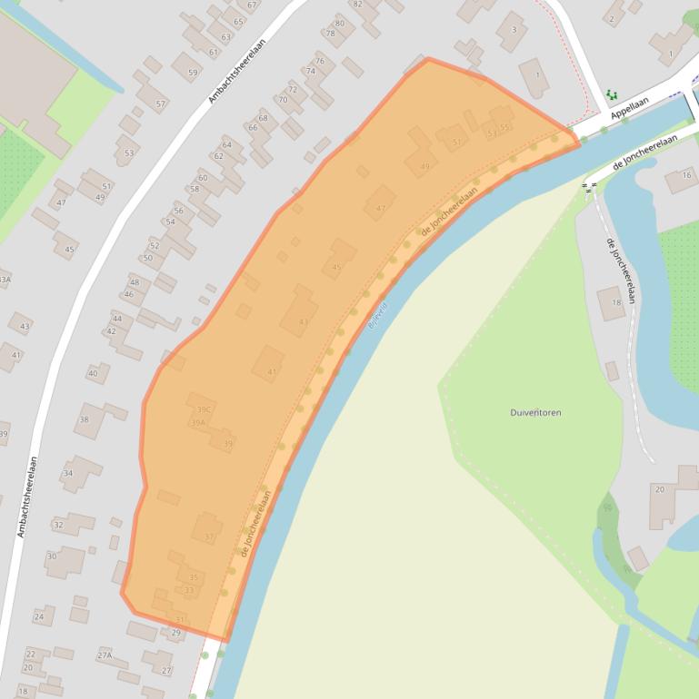 Kaart van postcodegebied 3481GP.