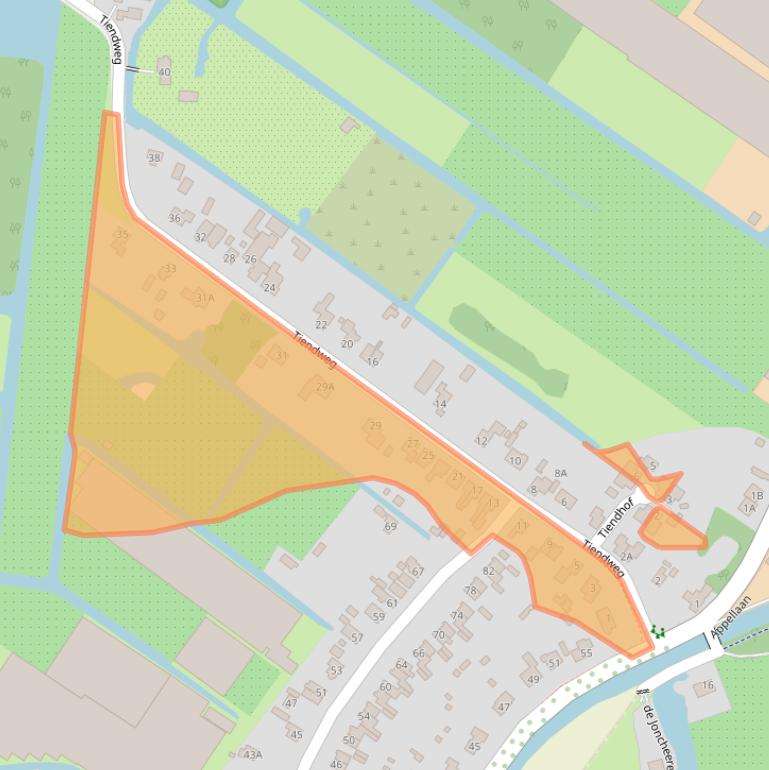 Kaart van postcodegebied 3481GS.