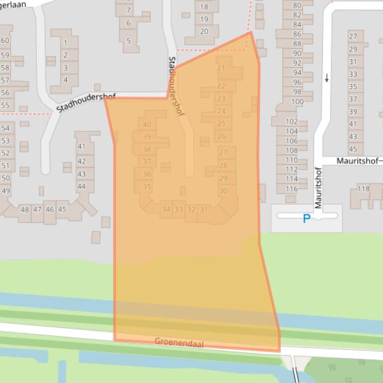 Kaart van postcodegebied 3481HV.