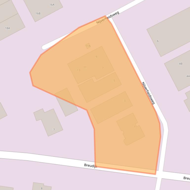 Kaart van postcodegebied 3481MA.