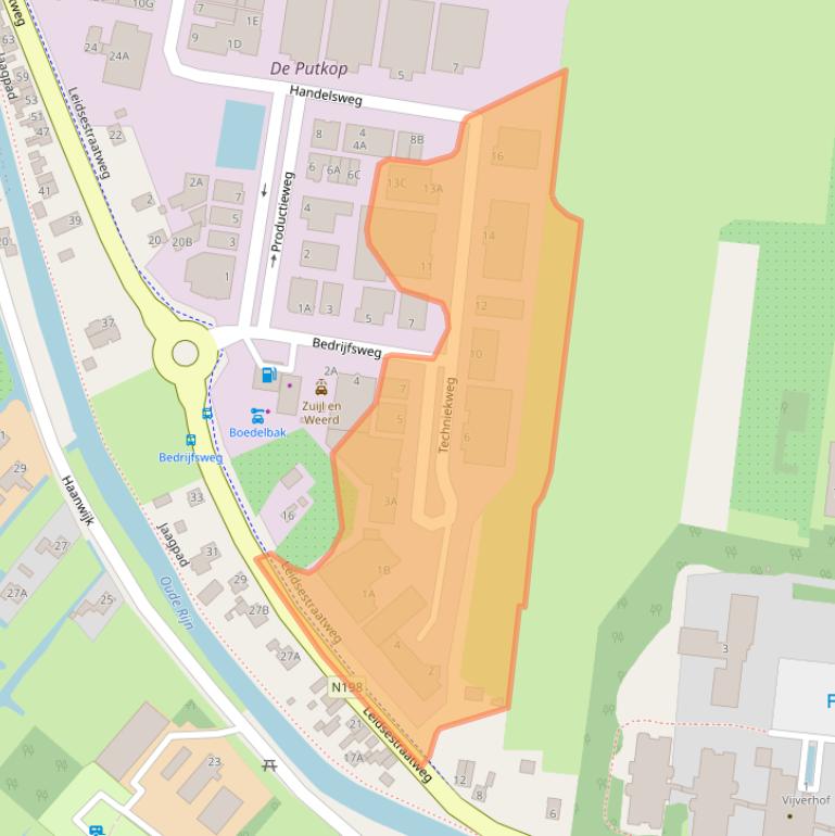 Kaart van postcodegebied 3481MK.