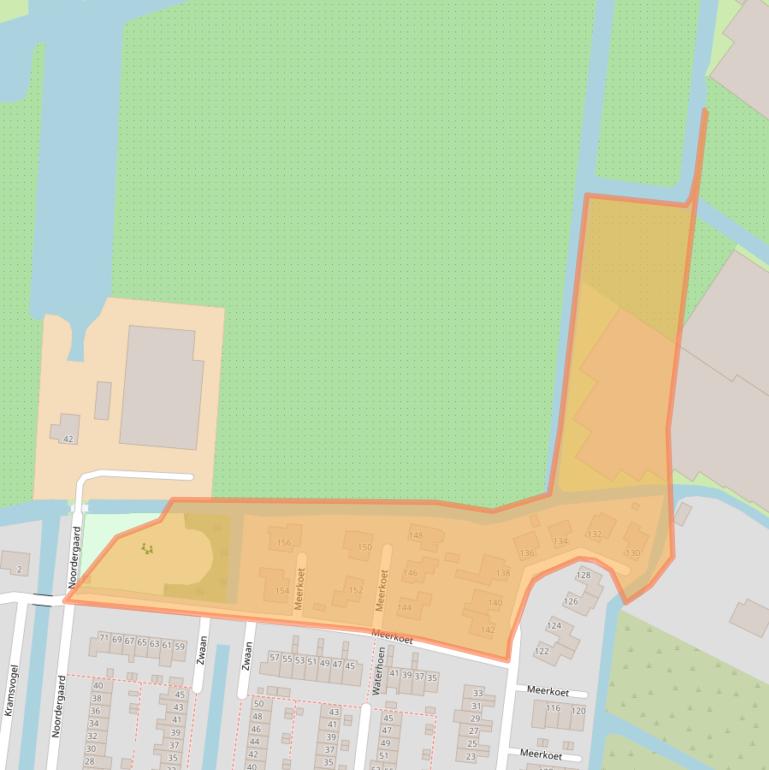 Kaart van postcodegebied 3481TJ.