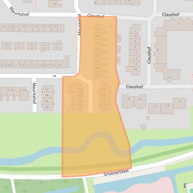 Kaart van postcodegebied 3481VP.