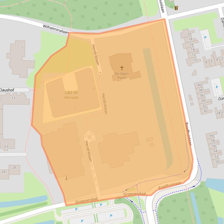 Kaart van postcodegebied 3481VR.