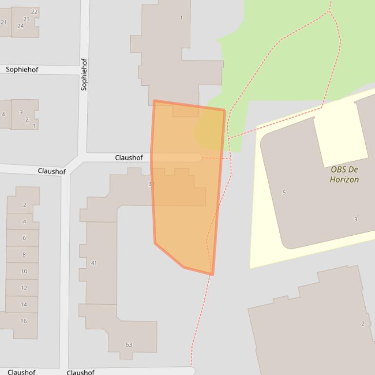 Kaart van postcodegebied 3481WB.