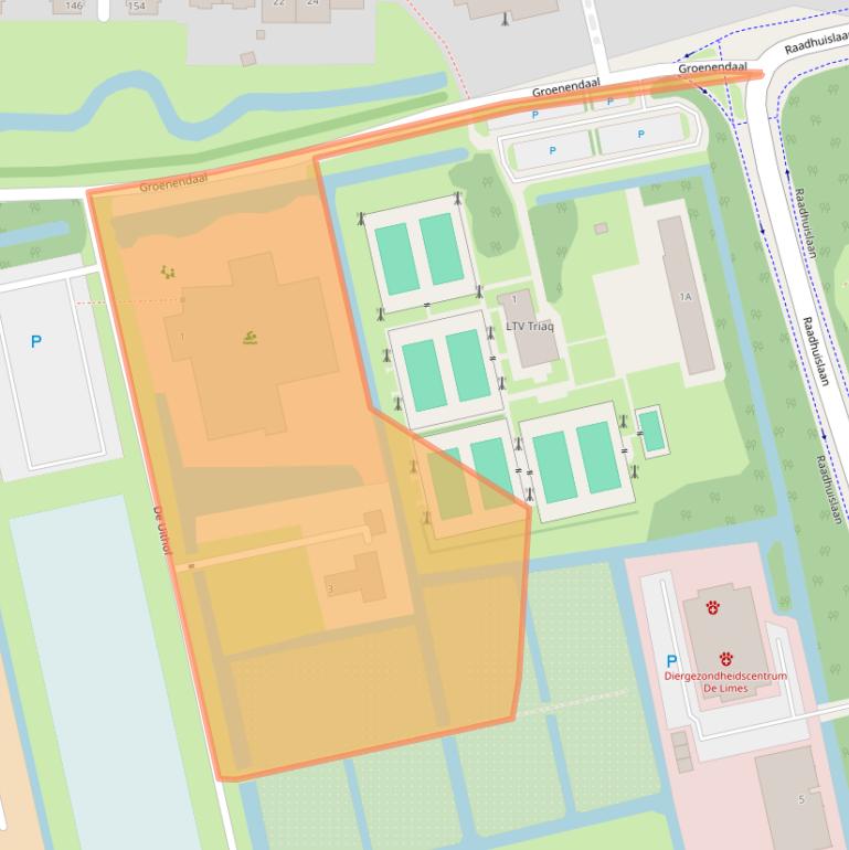 Kaart van postcodegebied 3481WE.