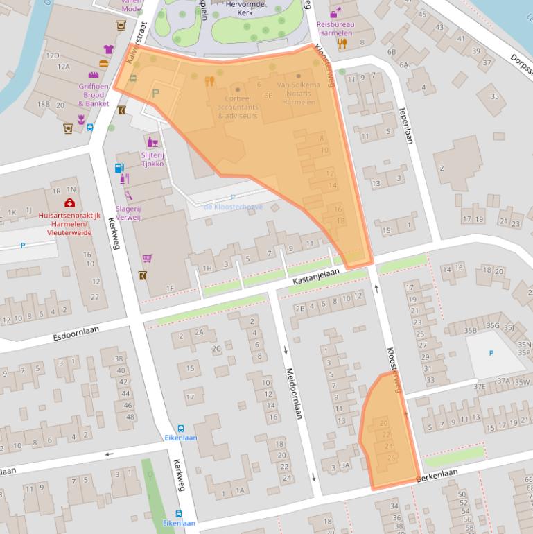 Kaart van postcodegebied 3481XC.