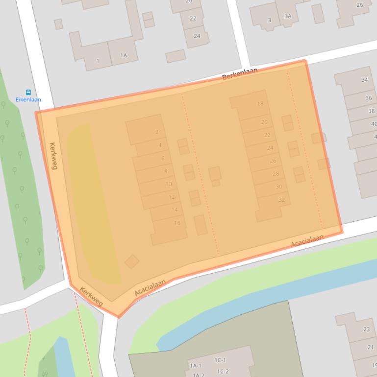 Kaart van postcodegebied 3481XN.