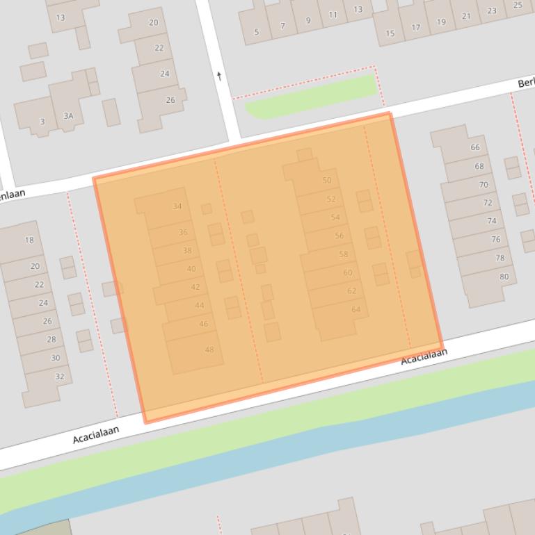 Kaart van postcodegebied 3481XP.