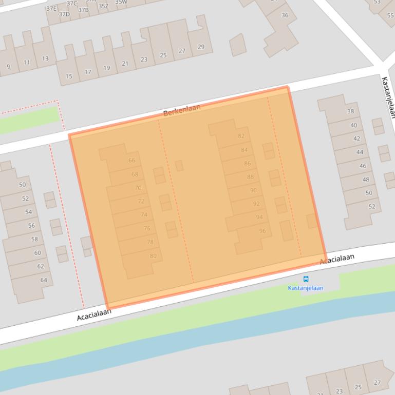 Kaart van postcodegebied 3481XR.