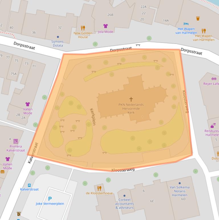 Kaart van postcodegebied 3481XT.