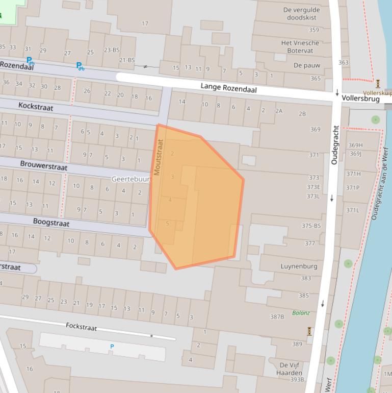 Kaart van postcodegebied 3511XT.